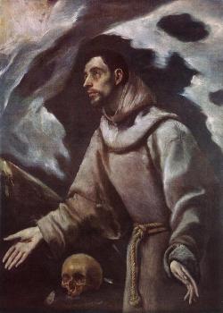 El Greco : The Ecstasy of St Francis